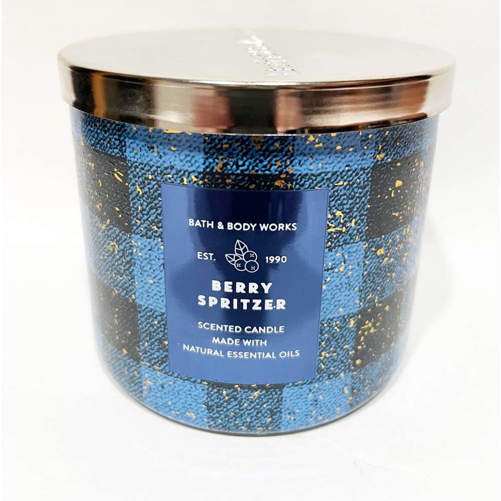Bath and Bodyworks Berry Spritzer 3 Wick Candle